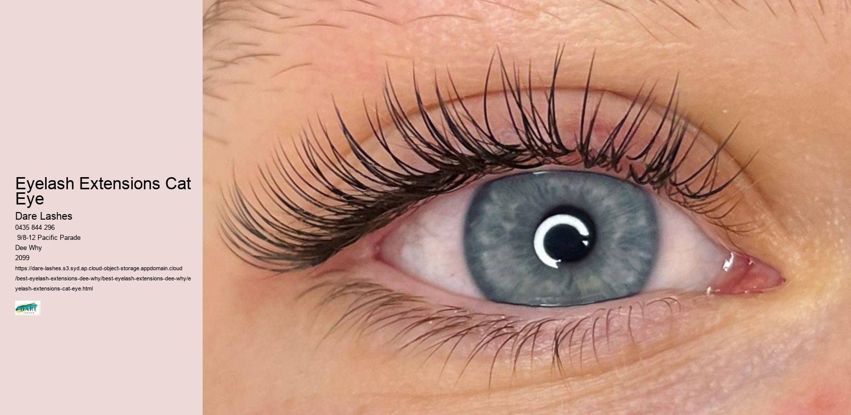 Eyelash Extensions Cat Eye